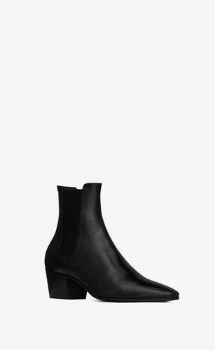 vassili ysl|Vassili Chelsea booties in smooth leather .